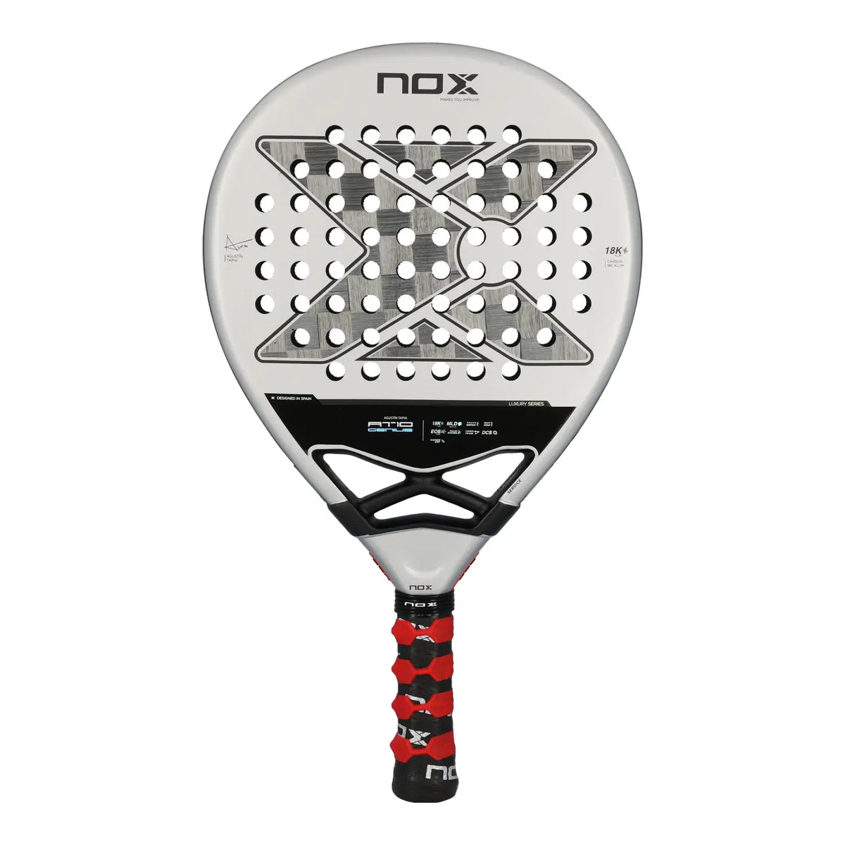 NOX AT10 Genius 18K by Agustín Tapia 2024 - Padelschläger