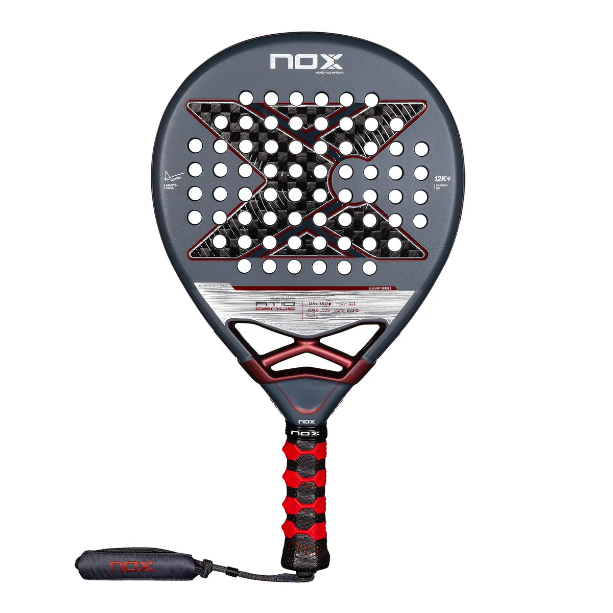 NOX AT10 Genius 12K by Agustín Tapia 2025 - Padelschläger