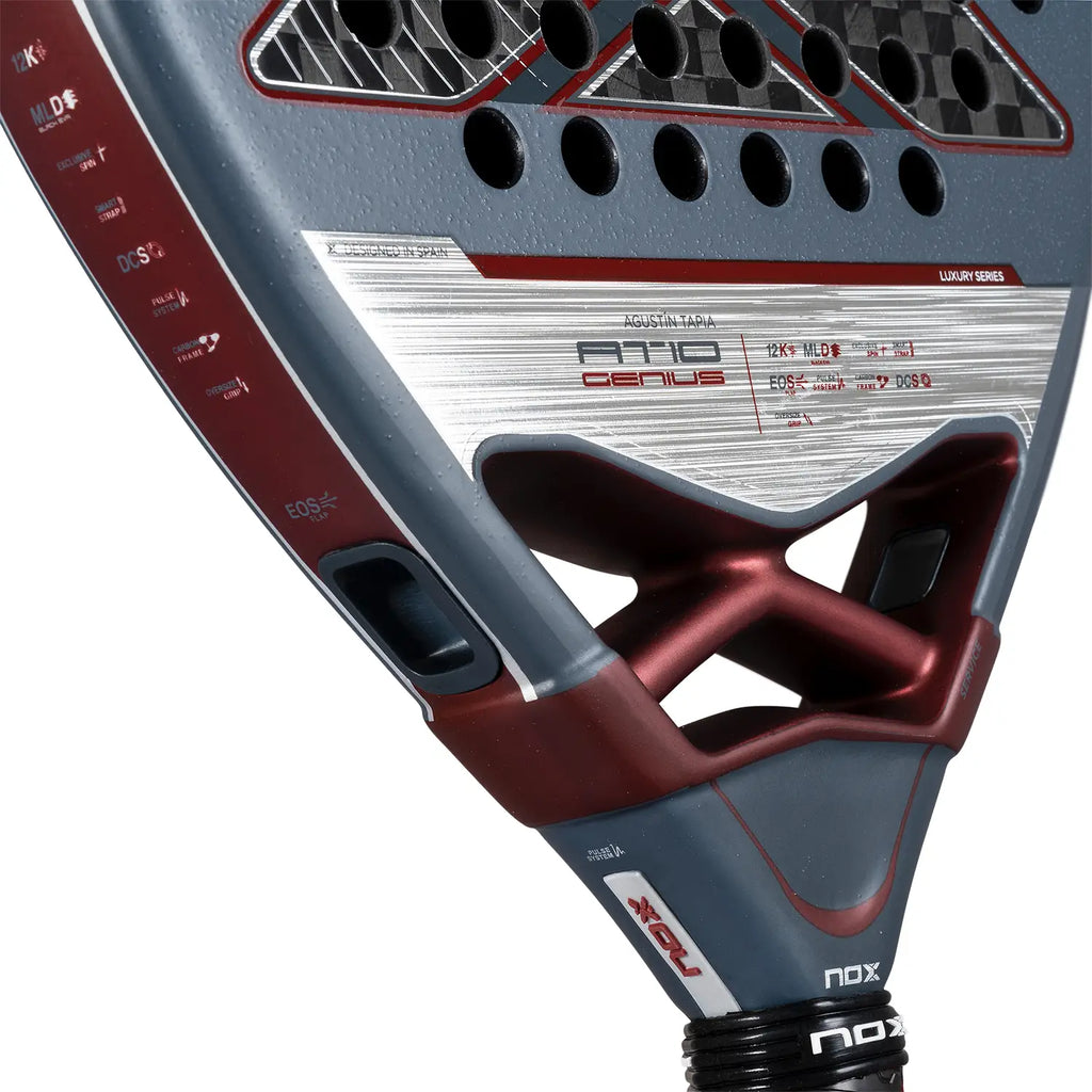 NOX AT10 Genius 12K by Agustín Tapia 2025 - Padelschläger
