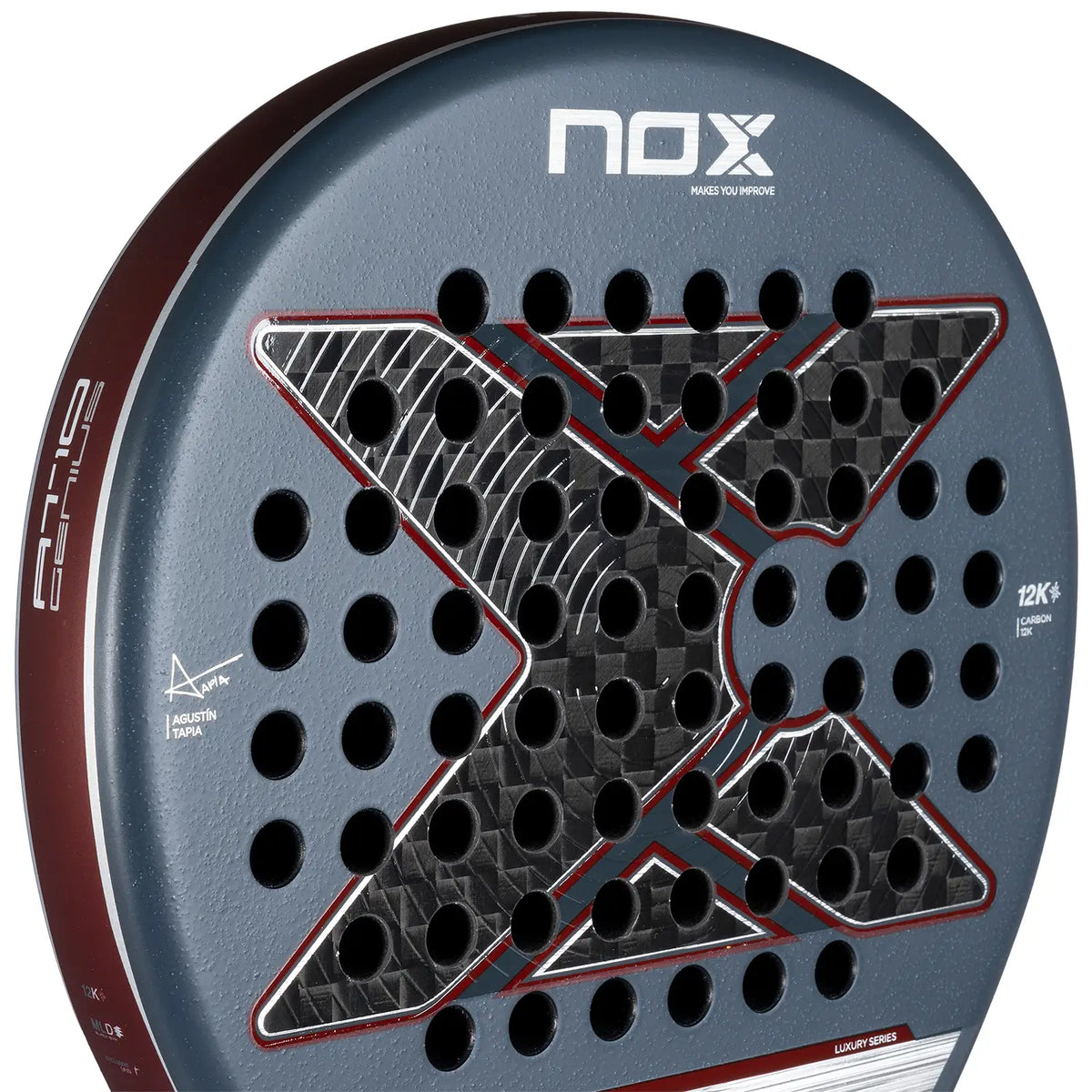 NOX AT10 Genius 12K by Agustín Tapia 2025 - Padelschläger