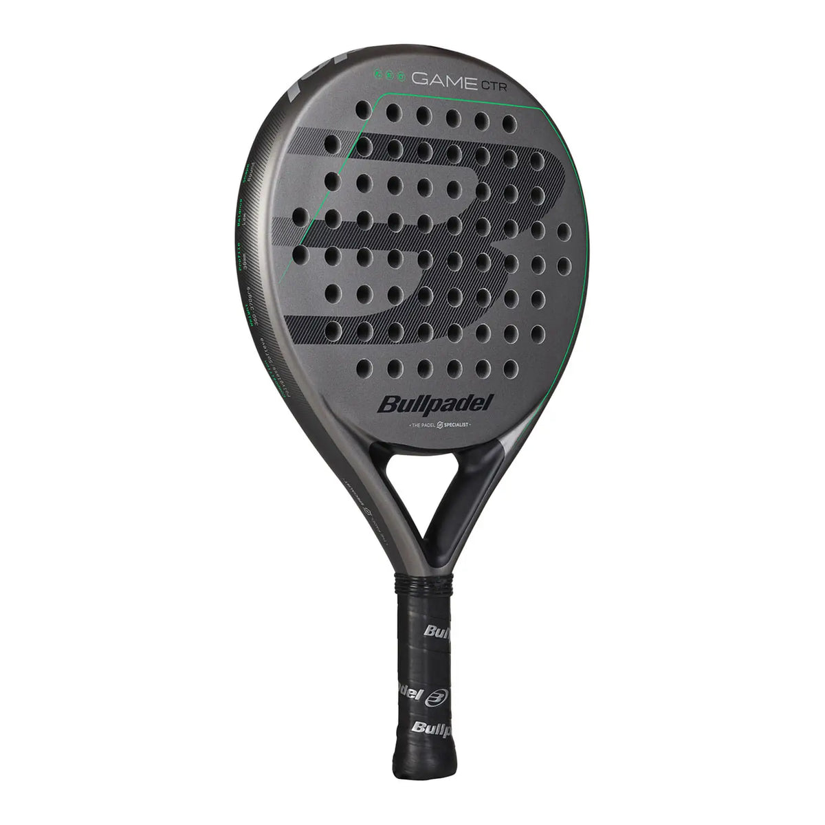 Bullpadel GAME CTR DUNKELGRAU -  Padelschläger