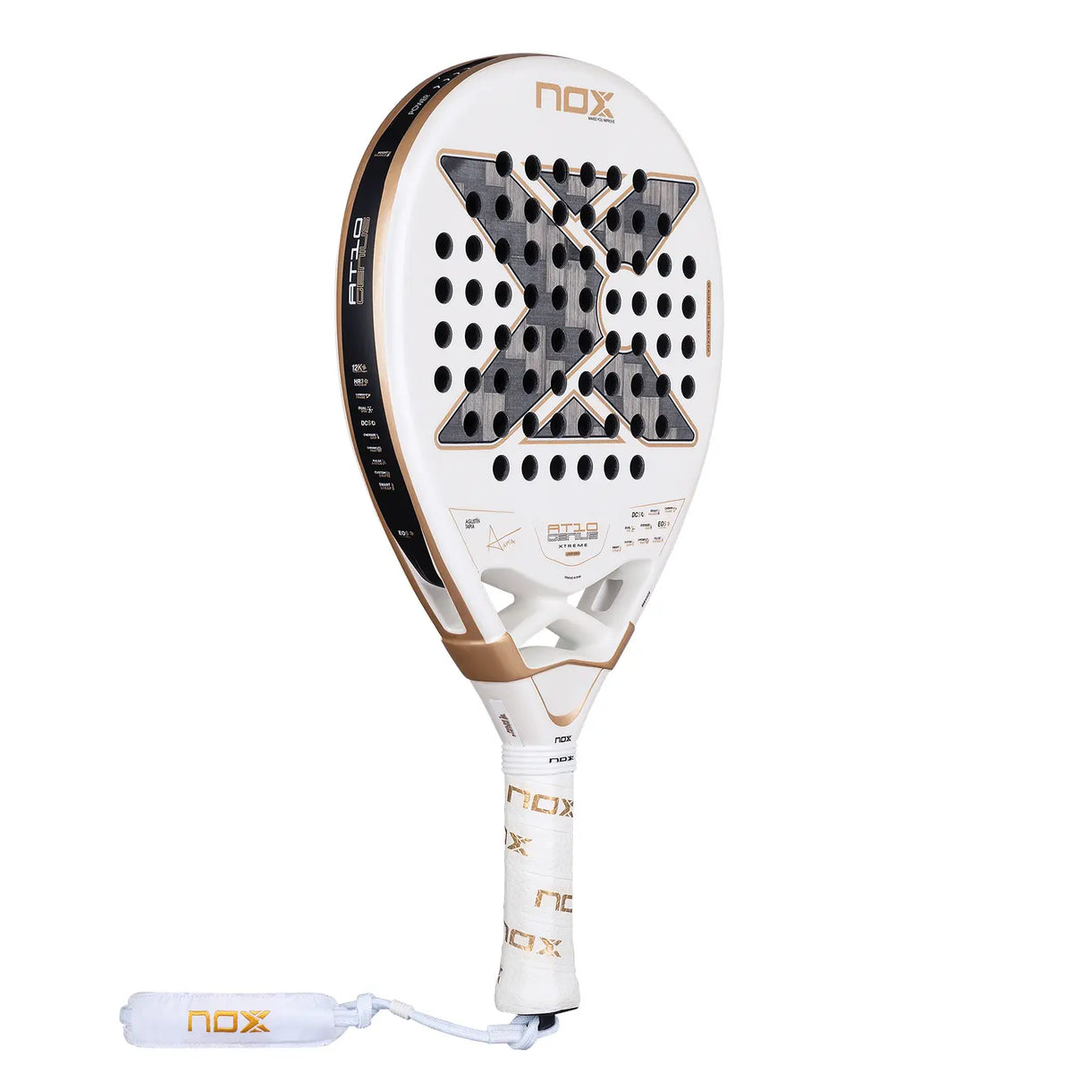 NOX AT10 Genius 12K Alum Xtrem by Agustin Tapia 2026 - Padelschläger