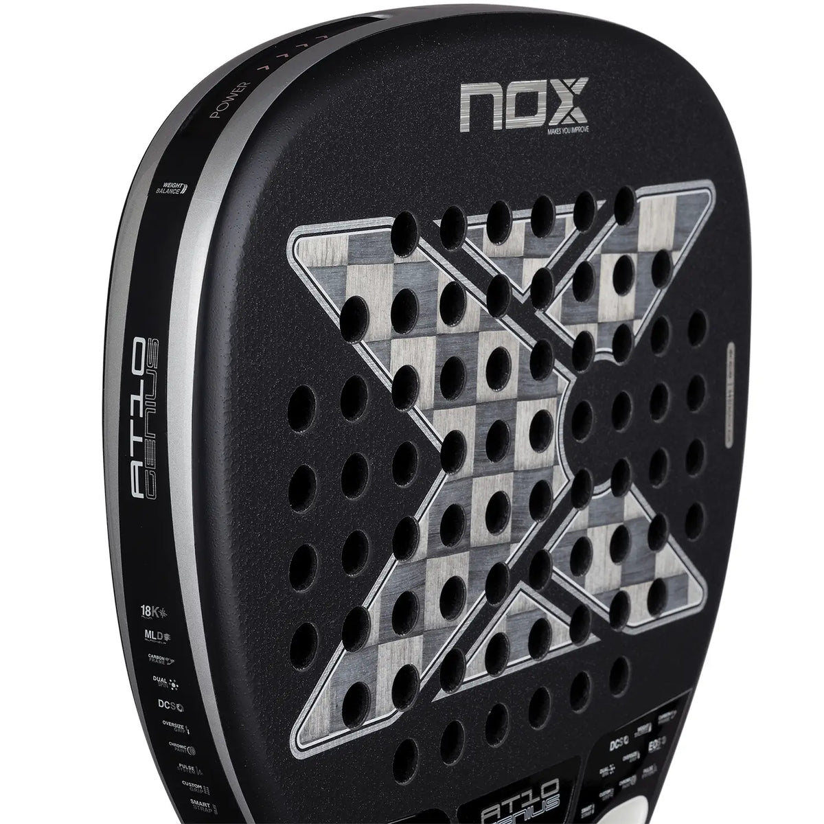 Nox AT10 Genius Attack 18K Alum 2026 – Padelschläger