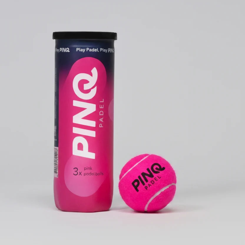 PINQ Padel Balls - Pink