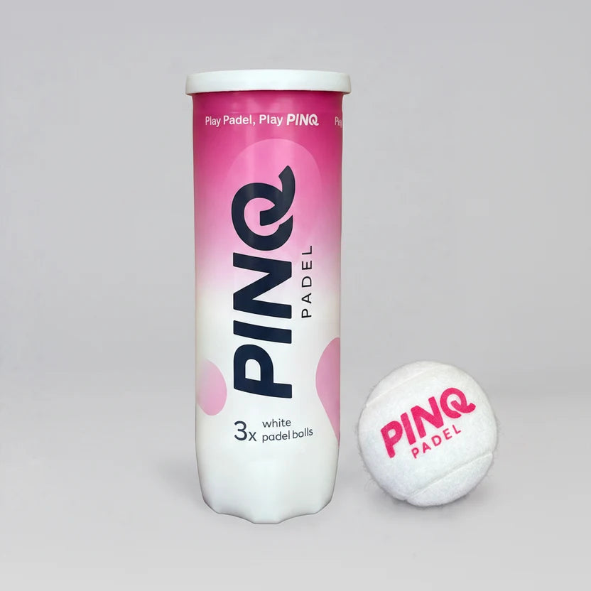PINQ Padel Balls - White